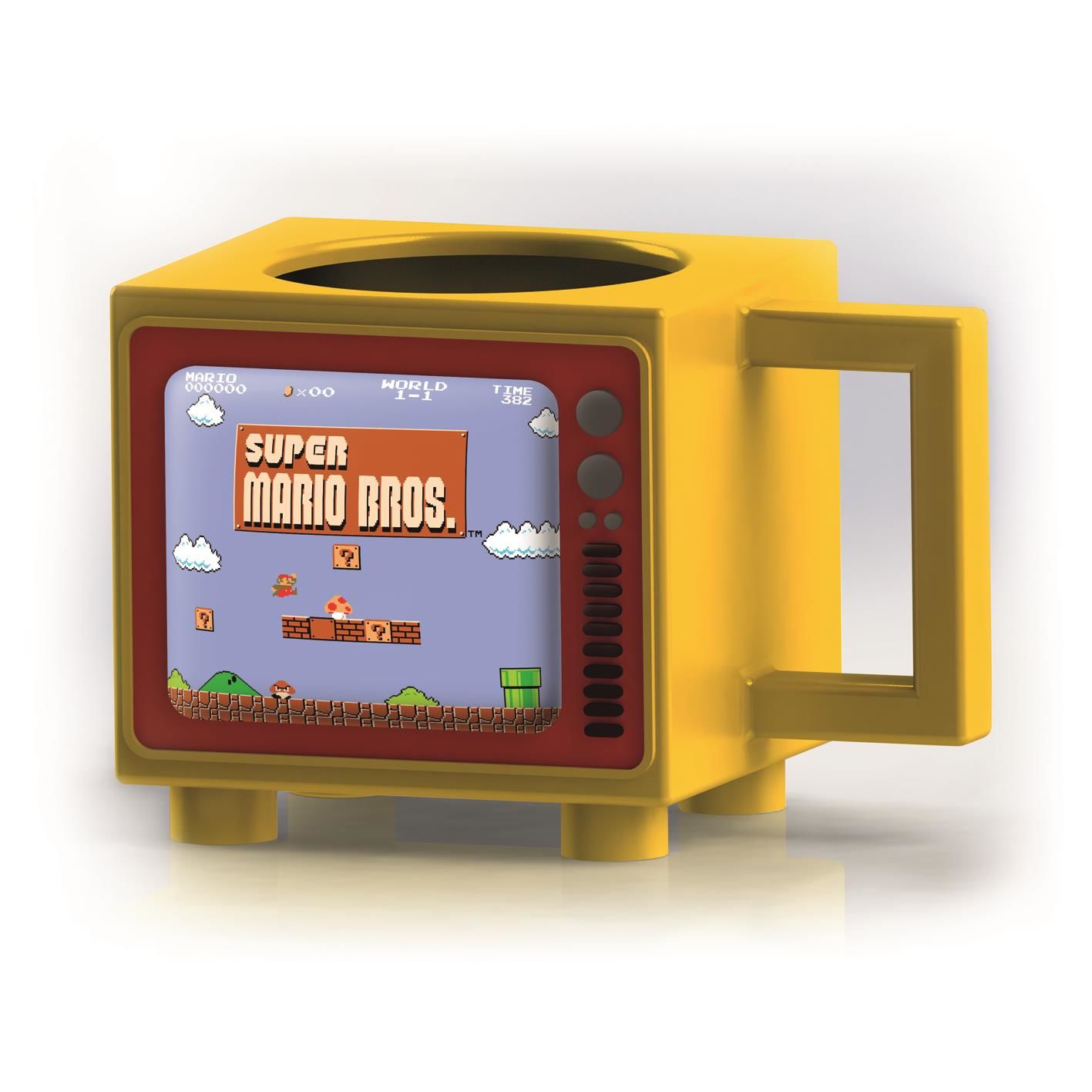 Super Mario - Mug 3D thermoréactif en forme de TV \"Like A Boss\"