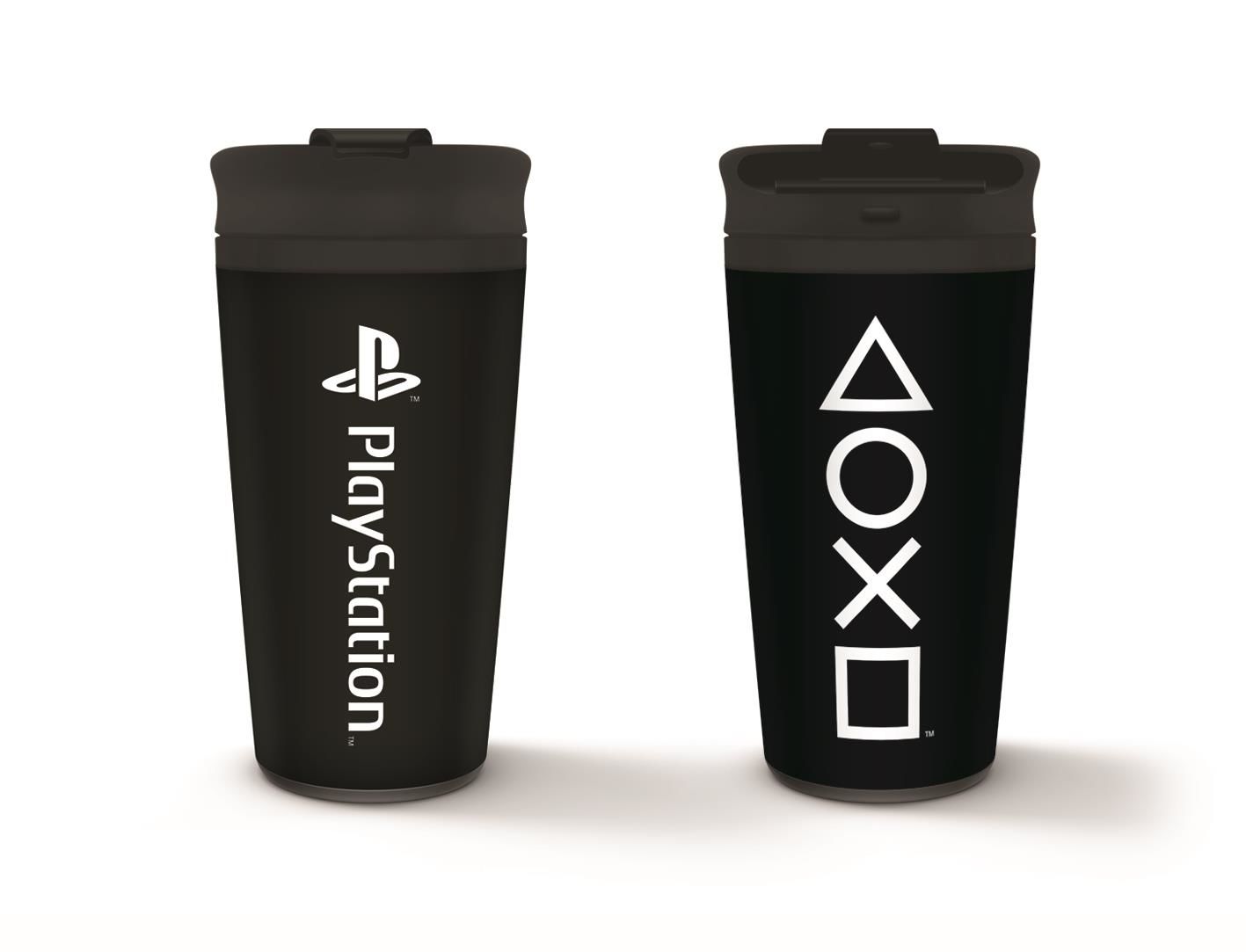 PlayStation - Mug de voyage en métal \"Onyx\"