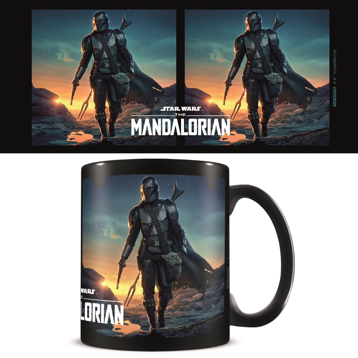 Star Wars: The Mandalorian - Mug Tombée de la nuit