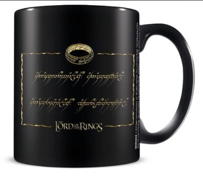 LE SEIGNEUR DES ANNEAUX - L\'Anneau Unique - Black Pod Mug 325ml