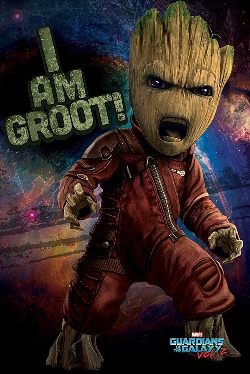 Guardians Of The Galaxy - Angry Groot Maxi Poster