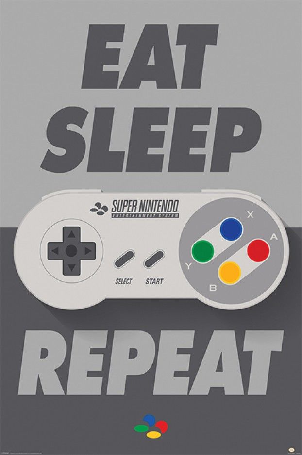 Nintendo - Super Nintendo Maxi Poster
