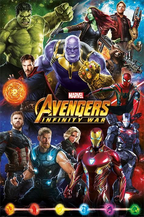 Marvel Avengers : Infinity War Characters - Maxi Poster