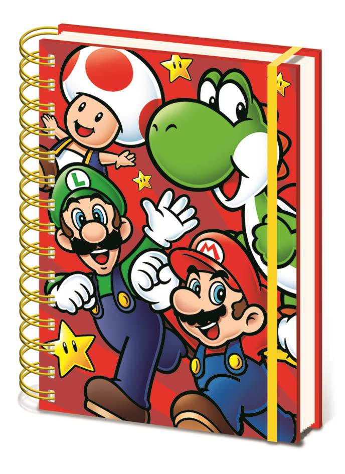 Super Mario - Carnet A5 Wiro 