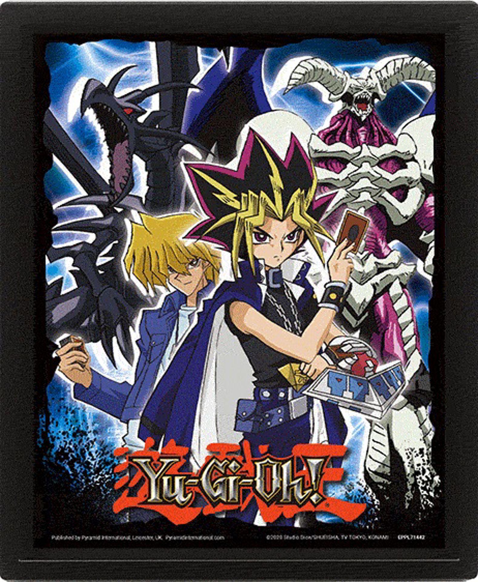 Yu-Gi-Oh! - Black Skull Dragon 3D Lenticular Poster