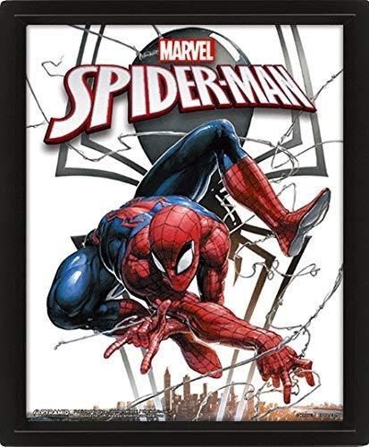 Marvel - Spider-Man Venom Cadre Lenticulaire 3D 28,7 x 23,5cm
