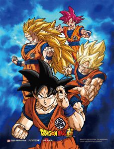 Dragon Ball Super - Power of Saiyans 3D Lenticular Poster