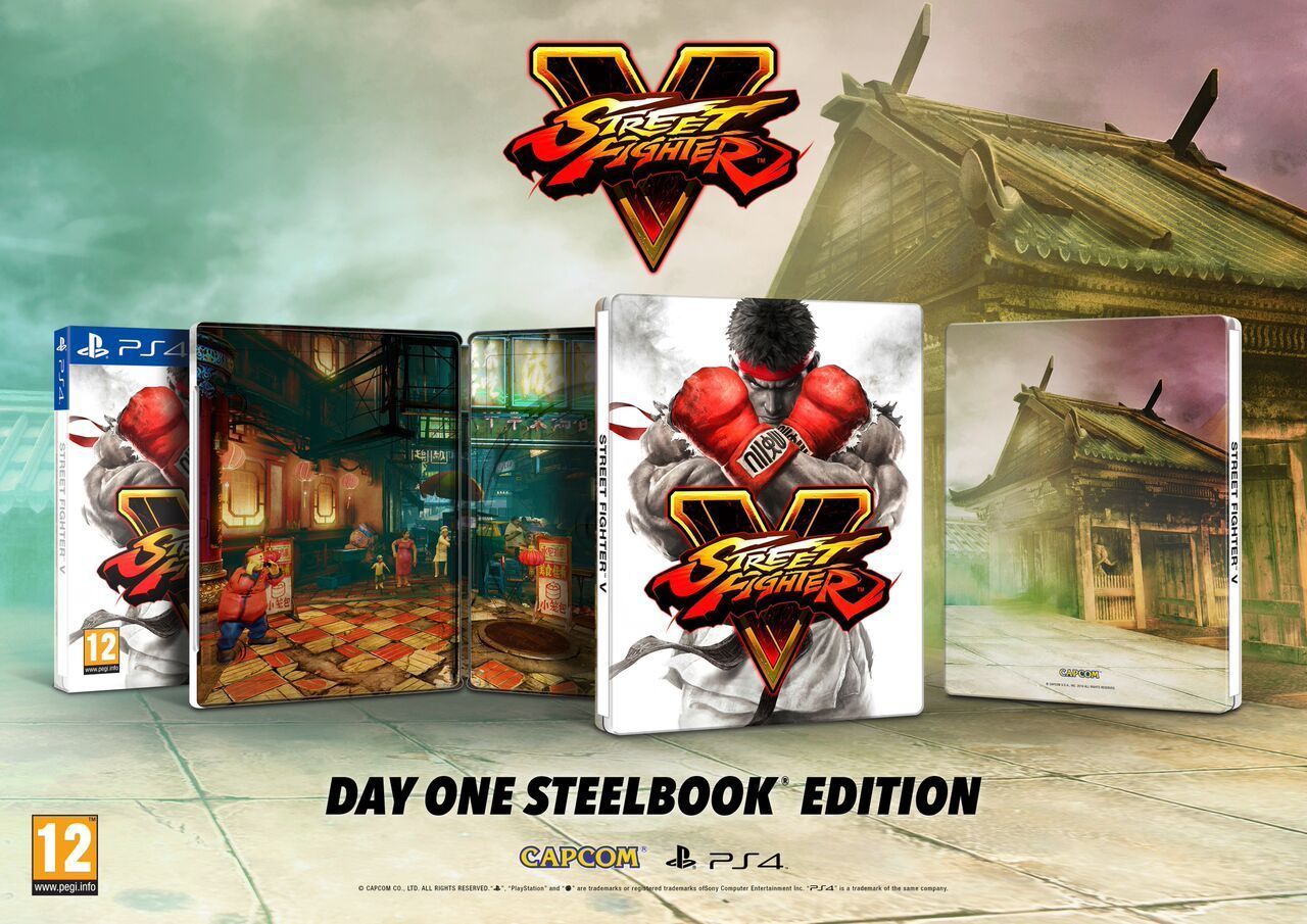 Street Fighter V Steelbook Edition