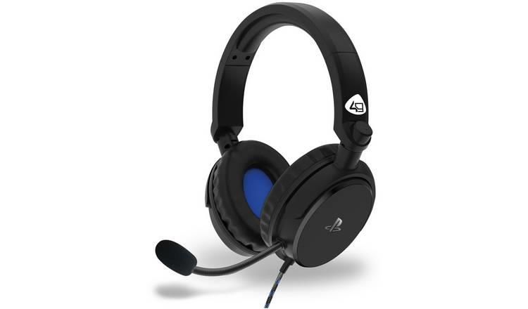 4Gamers - Casque de jeu stéréo filaire PRO 4-50S Noir