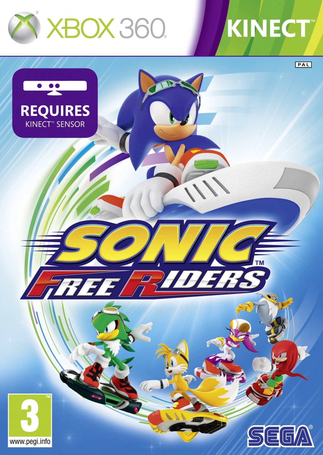 Sonic Free Riders (jeu kinect)