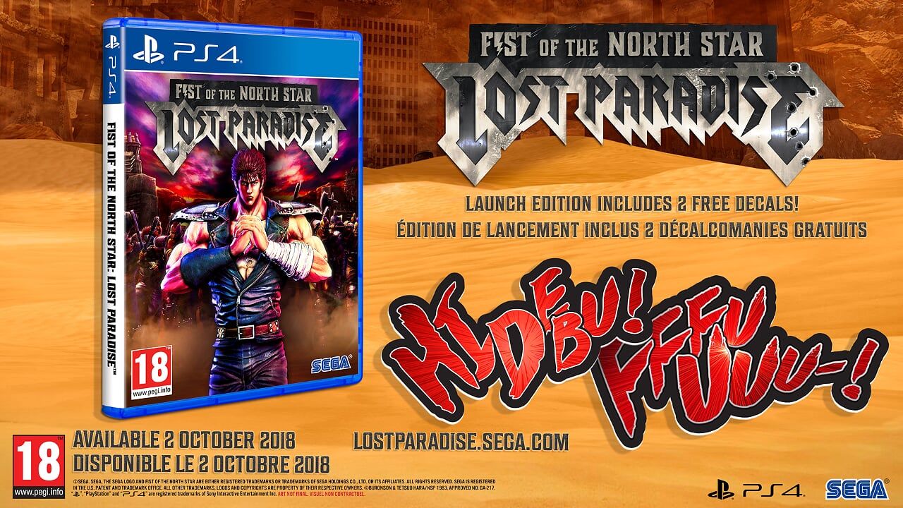 Fist of the North Star : Lost Paradise Launch Edition