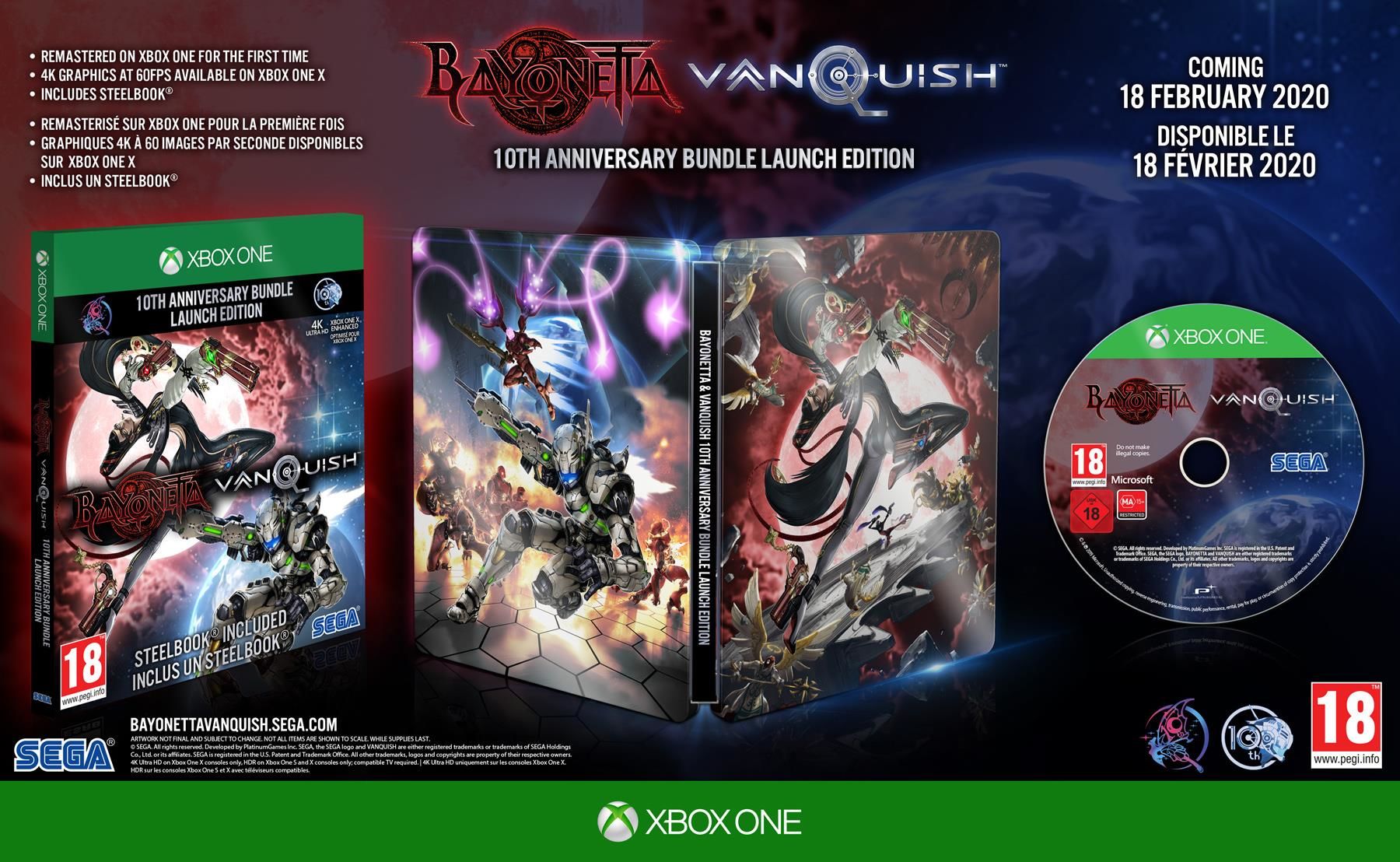 Bayonetta & Vanquish Double Pack Limited 10th Anniversary Editio