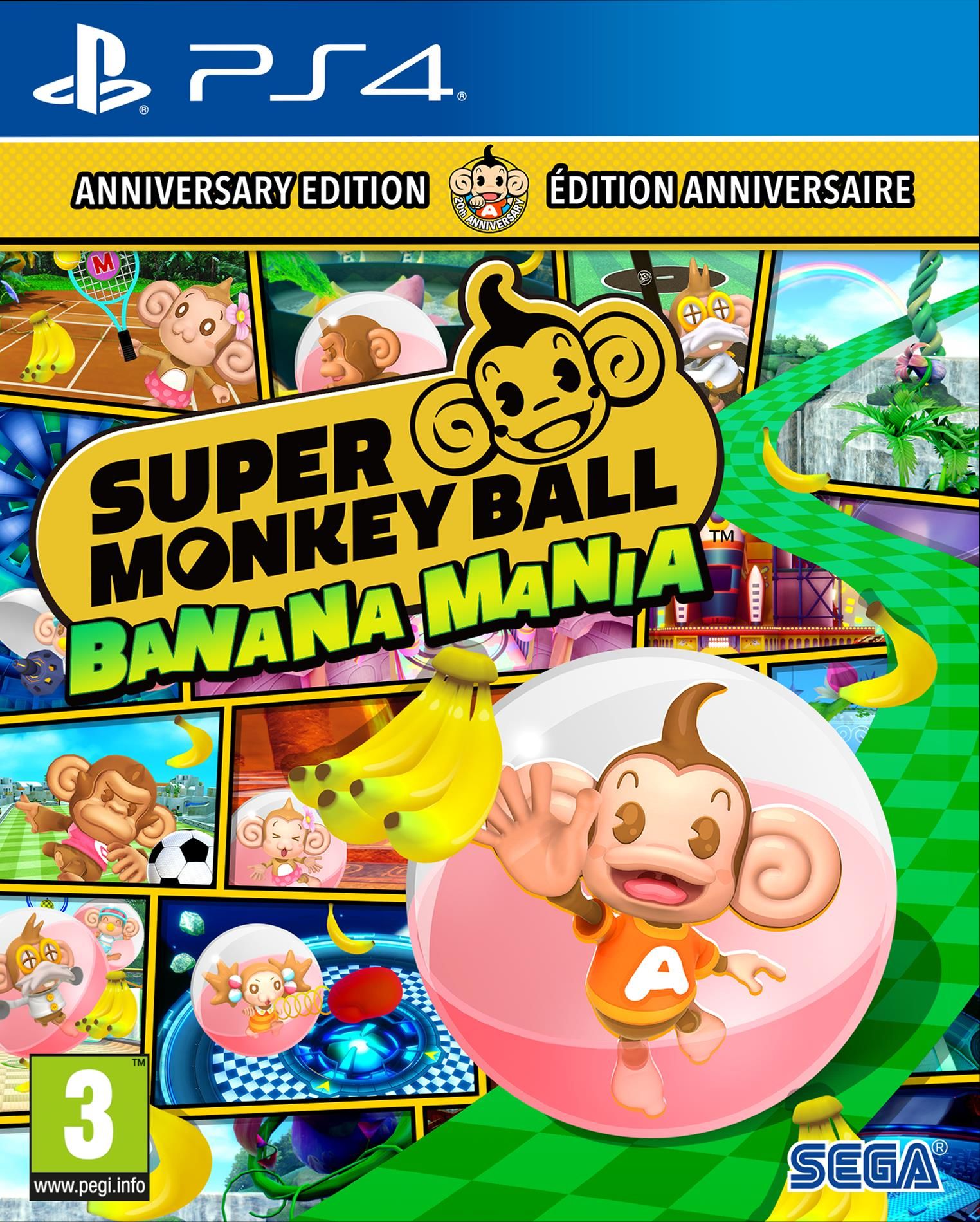 Super Monkey Ball Banana Mania - Anniversary Edition