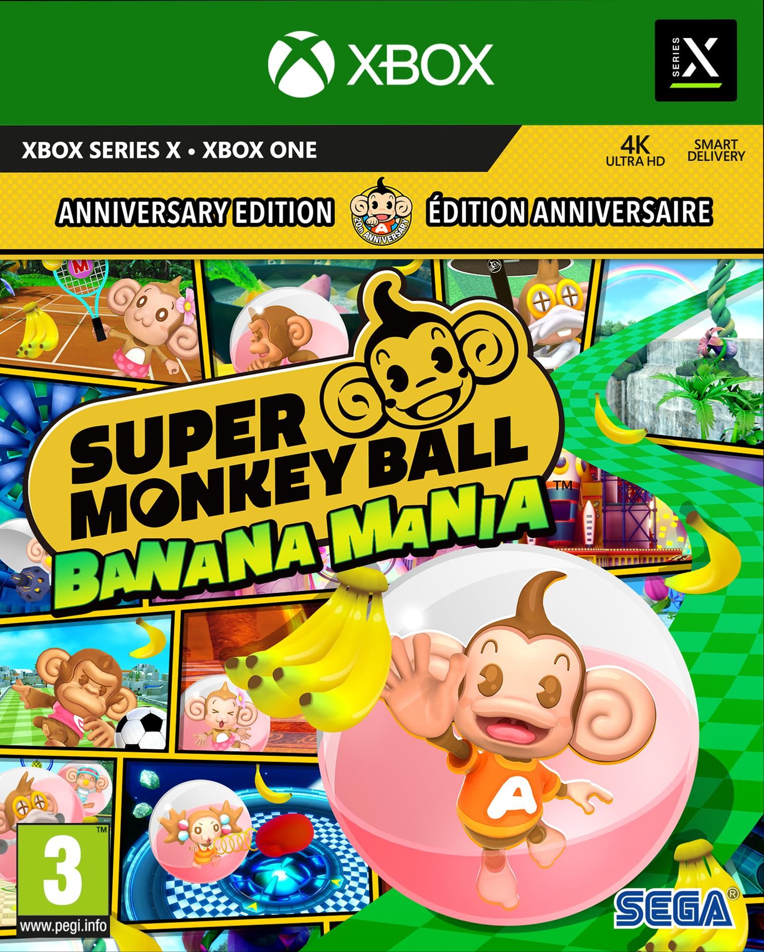 Super Monkey Ball Banana Mania - Anniversary Edition