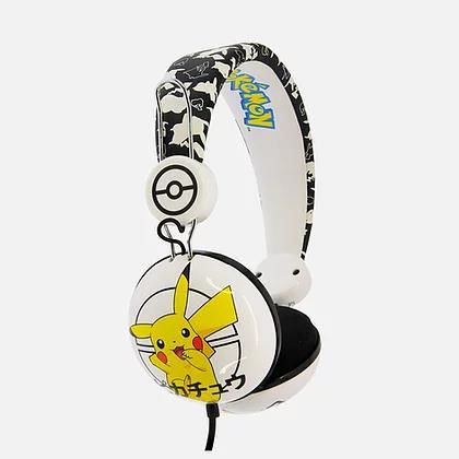 Pokemon Pickachu Dome Design Teen Stereo Headphones