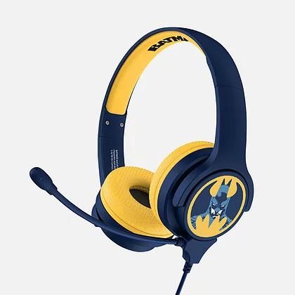 Batman Blue Kids Interactive Headphones with Microphone