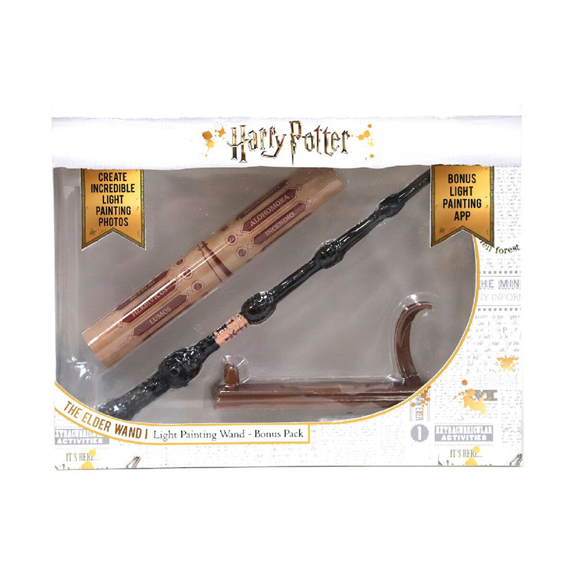 Wow! Wizarding World - Baguette de Sureau Peinture Lumière