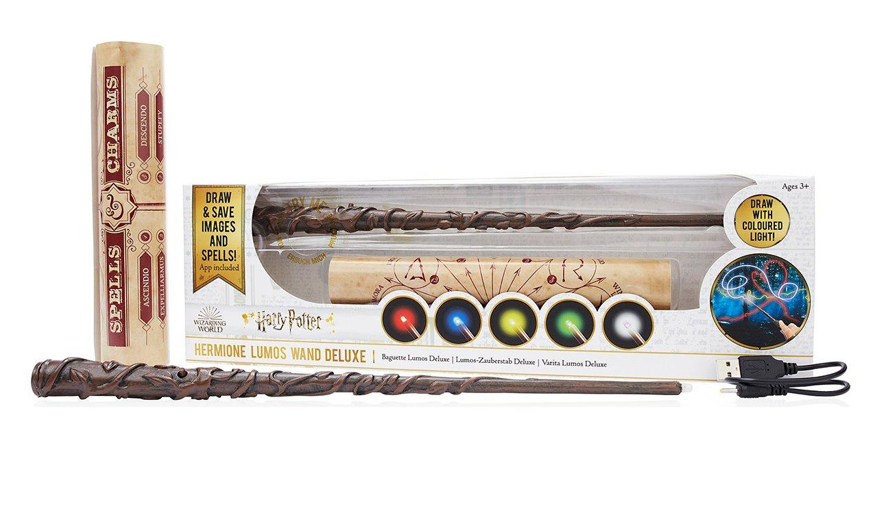 Wow! Wizarding World - Hermione Baguette Lumos de Luxe