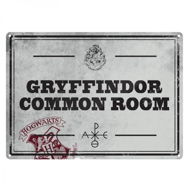 Harry Potter - Gryffindor Common Room Small Tin Sign