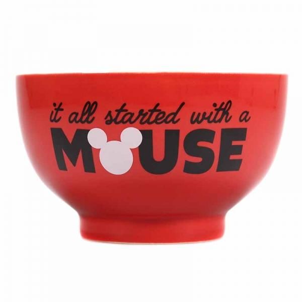 Disney - Mickey Mouse It All Started With A Mouse Bowl 500ml