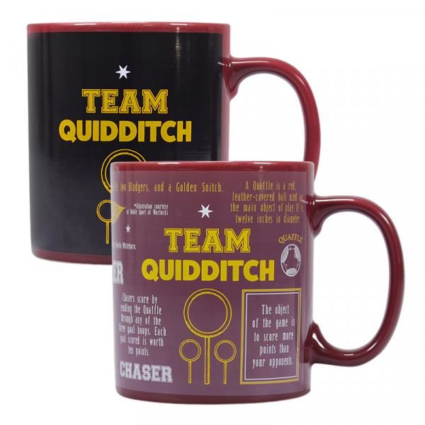 Harry Potter - Team Quidditch Heat Changing Mug