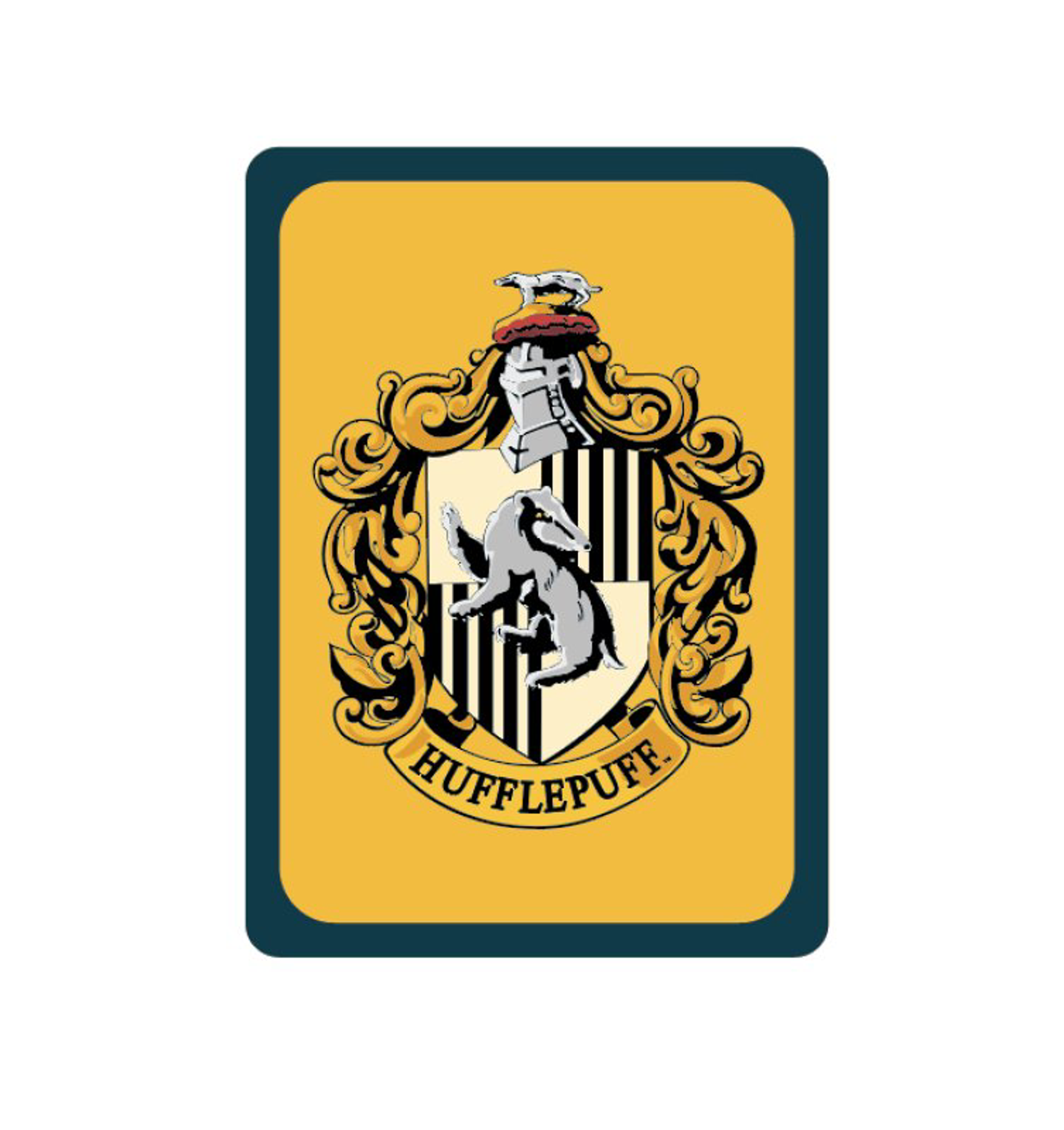 Acheter Harry Potter - Aimant métallique Blason de Poufsouffle