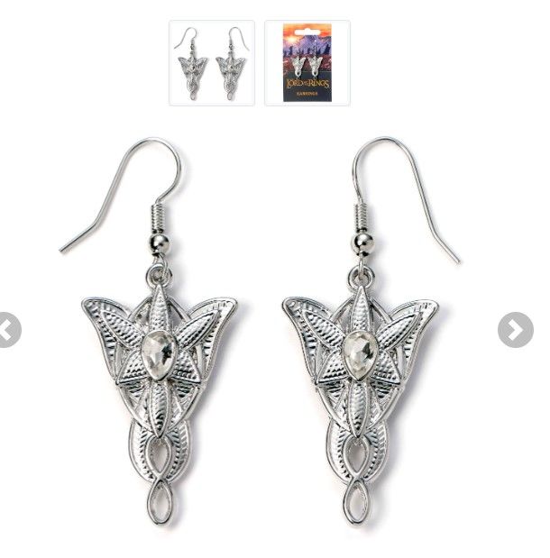 LE SEIGNEUR DES ANNEAUX - Evenstar - Boucles d\'Oreilles