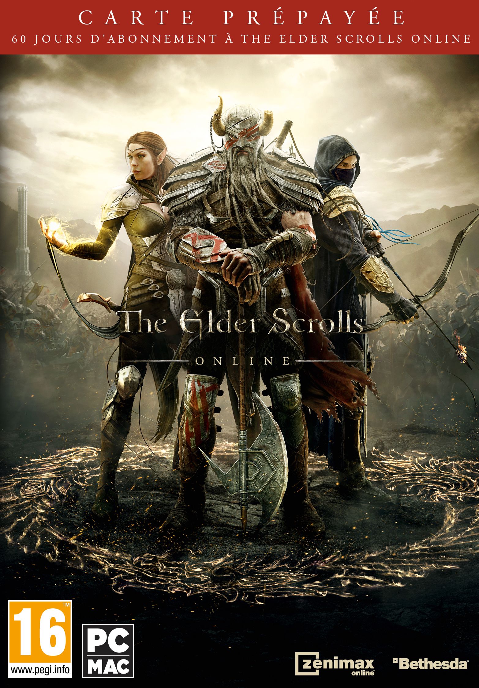 The Elder Scrolls Online Game Time Card 60 Days
