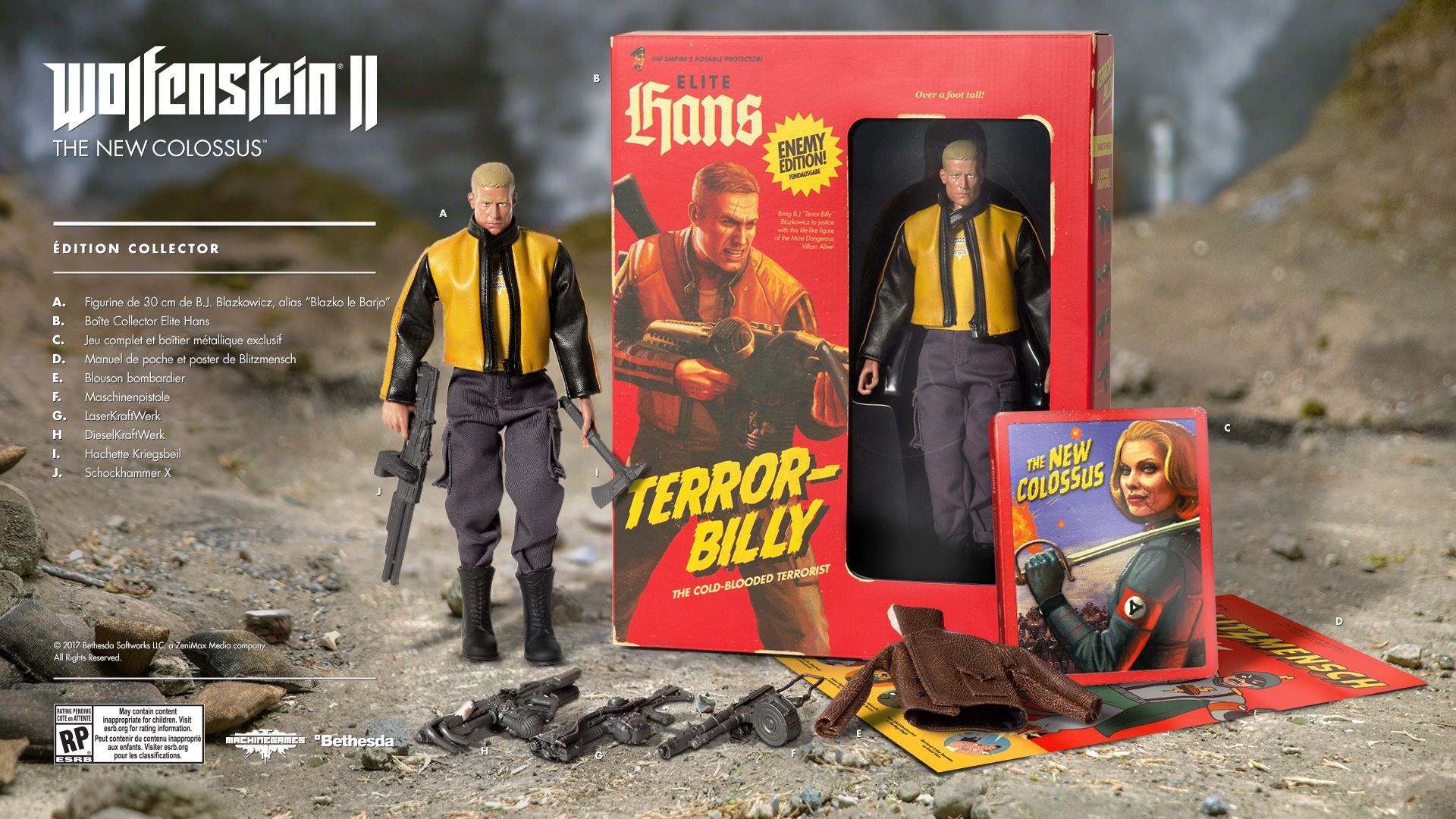 Wolfenstein II The New Colossus Collector's Edition