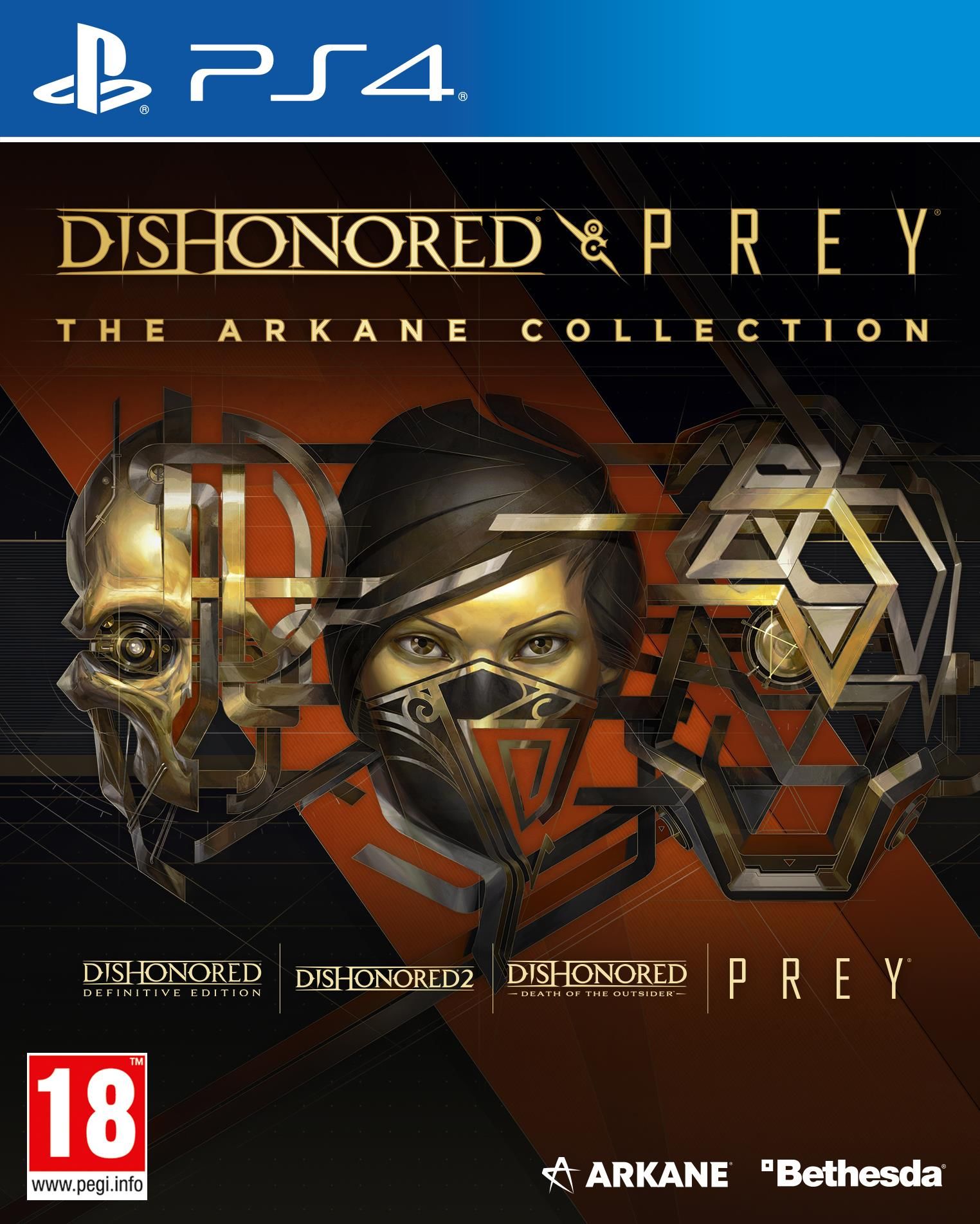 Dishonored and Prey: The Arkane Collection PS4 English