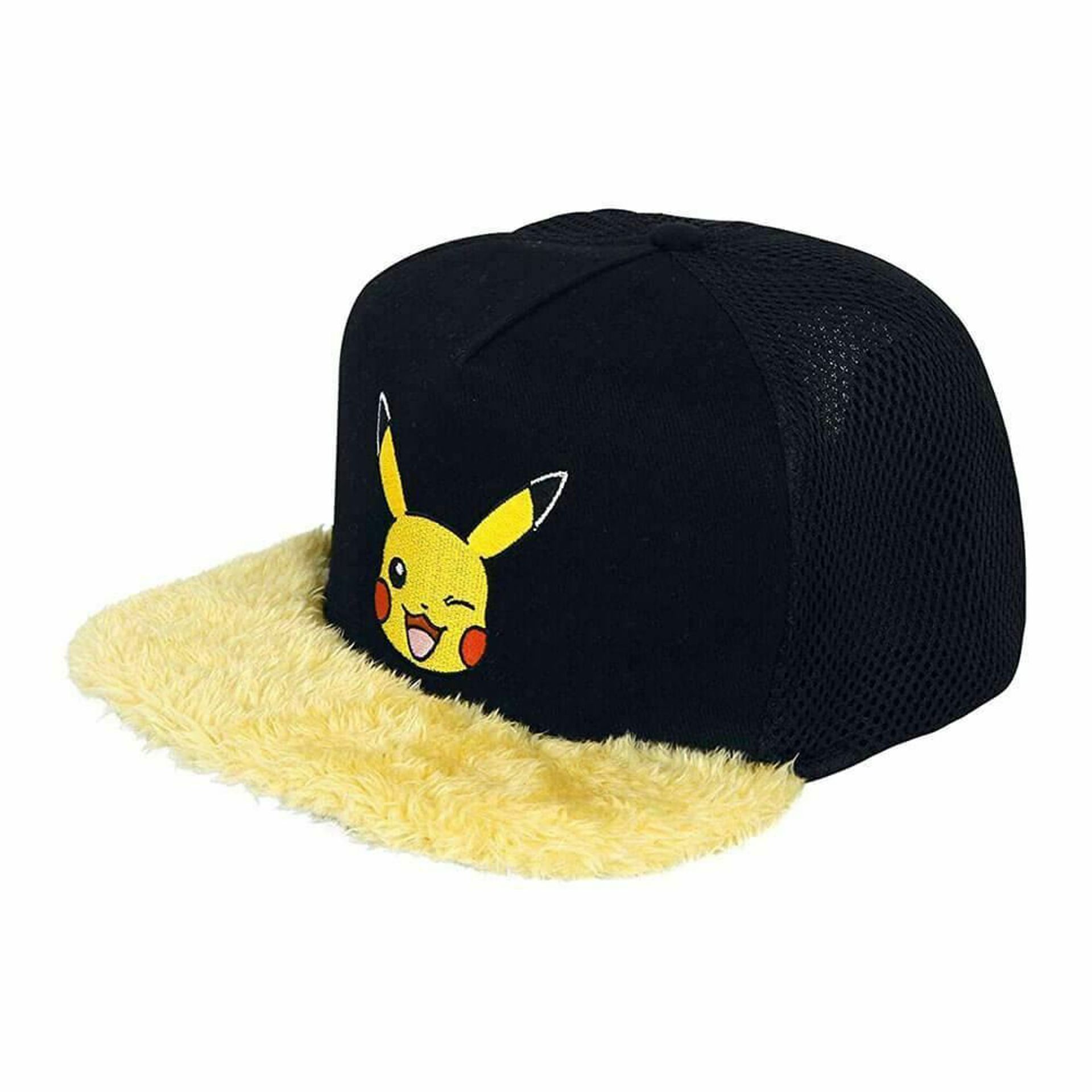 Nintendo - Casquette Noire et Jaune Pokémon Pikachu