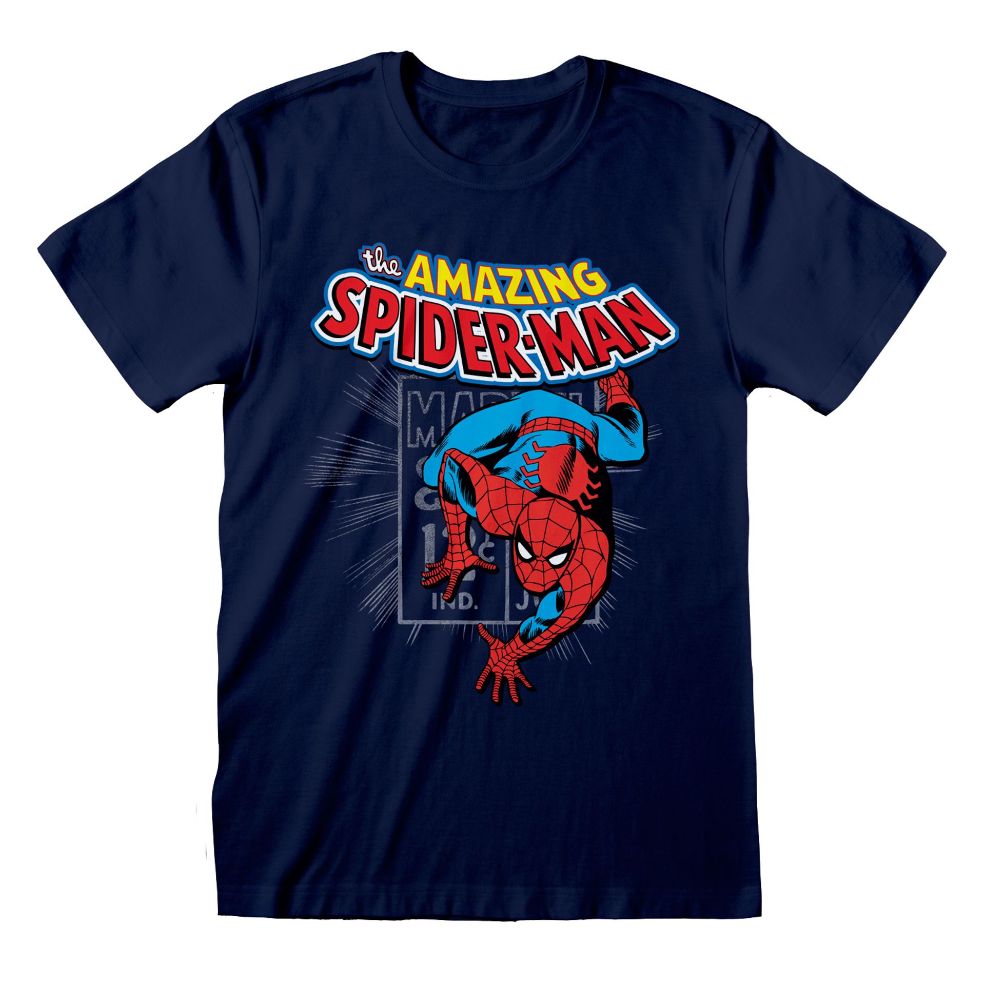 Marvel - The Amazing Spider-Man Zwart Unisex T-Shirt - L