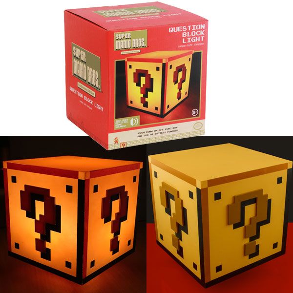 Nintendo - Super Mario Bros. Question Block Light