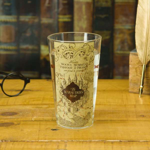 Harry Potter - Marauders Map Water Glass