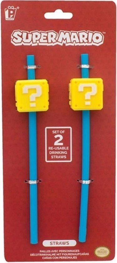Super Mario - Pailles (x2)