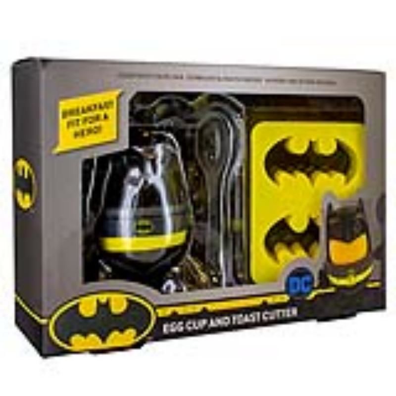 DC Comics - Batman Egg Cup and Toast Cutter V3