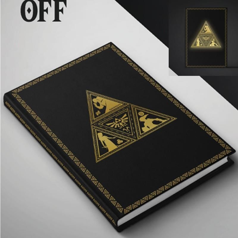 The Legend of Zelda - Triforce Light Up Notebook