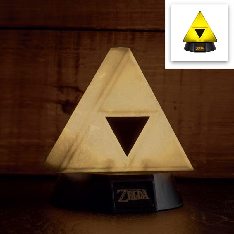 The Legend of Zelda - Gold Triforce Icon Light
