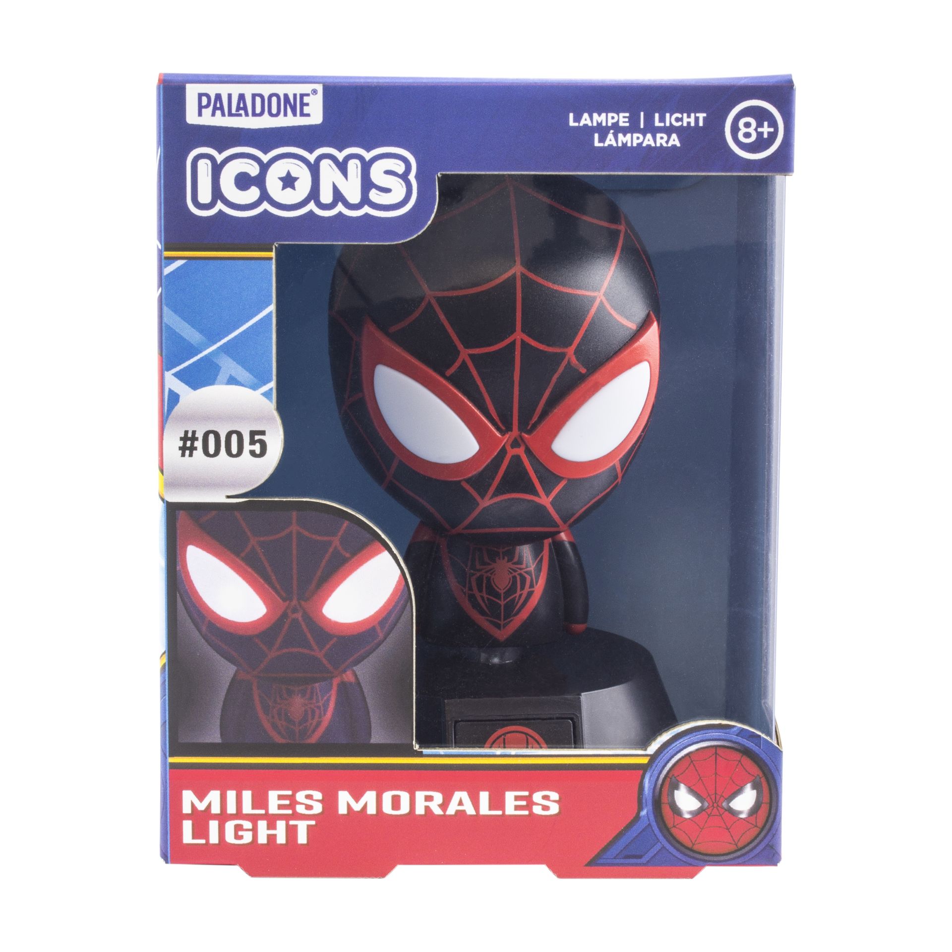 Marvel - Spider-Man Miles Morales Icon Light