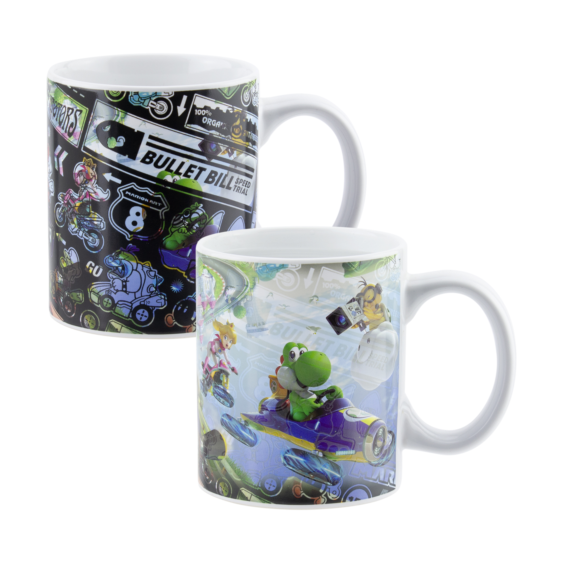 Nintendo - Mug thermoréactif Mario Kart