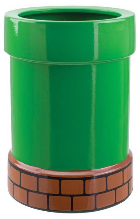 Paladone Super Mario Pot de Plante et Stylo Tuyau de Warp
