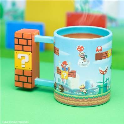 Super Mario Bros. - Super Mario Shaped Level Mug