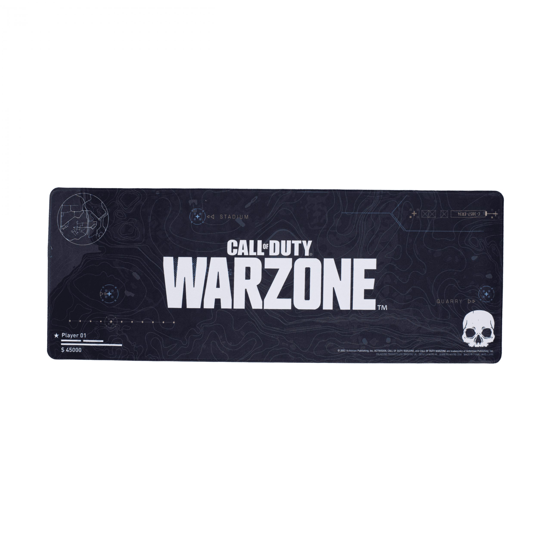 TAPIS DE BUREAU SOUS-MAIN LOGO DE WARZONE