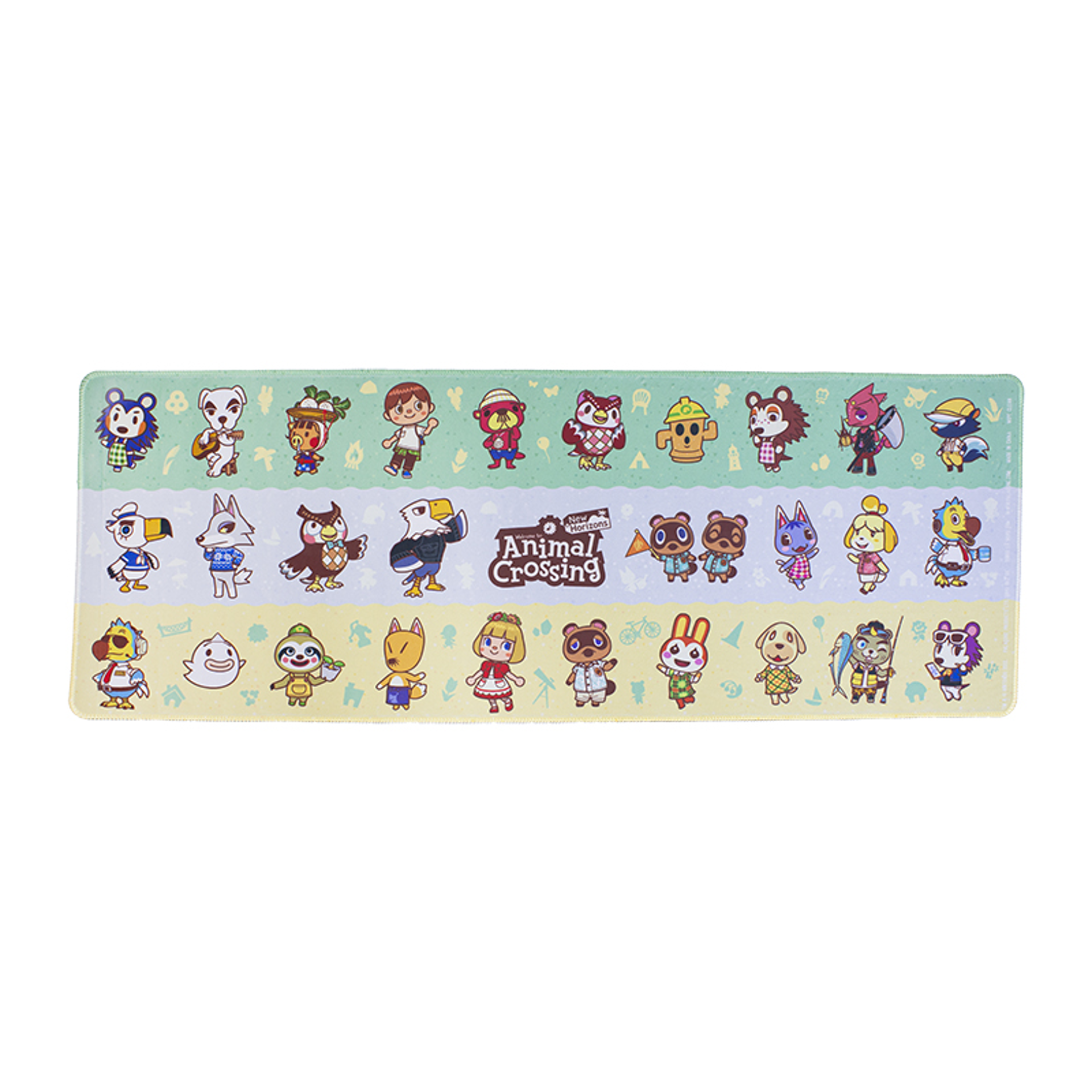 TAPIS DE BUREAU SOUS-MAIN PERSONNAGES DE NEW HORIZONS