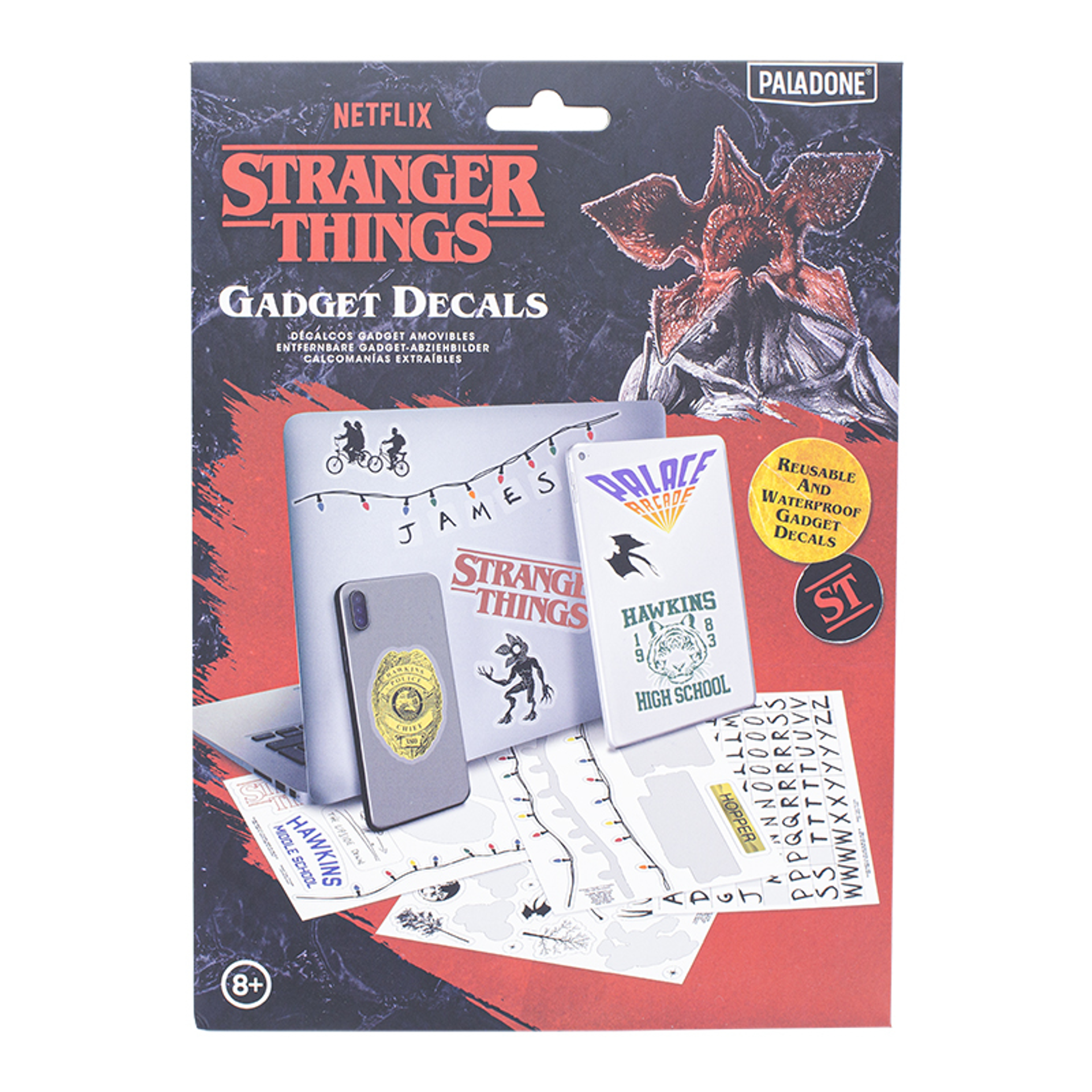 Stranger Things - Set de Stickers \"Gadget\"