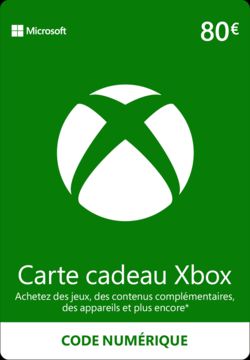 Xbox Gift Card 80€