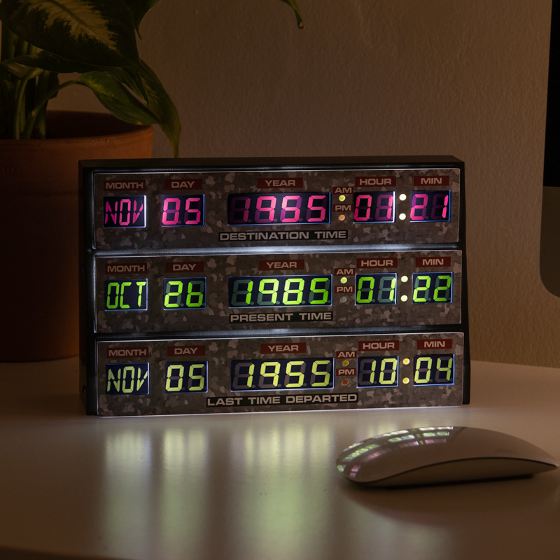 Retour vers le futur - Lampe de bureau / Applique murale 3D Cons