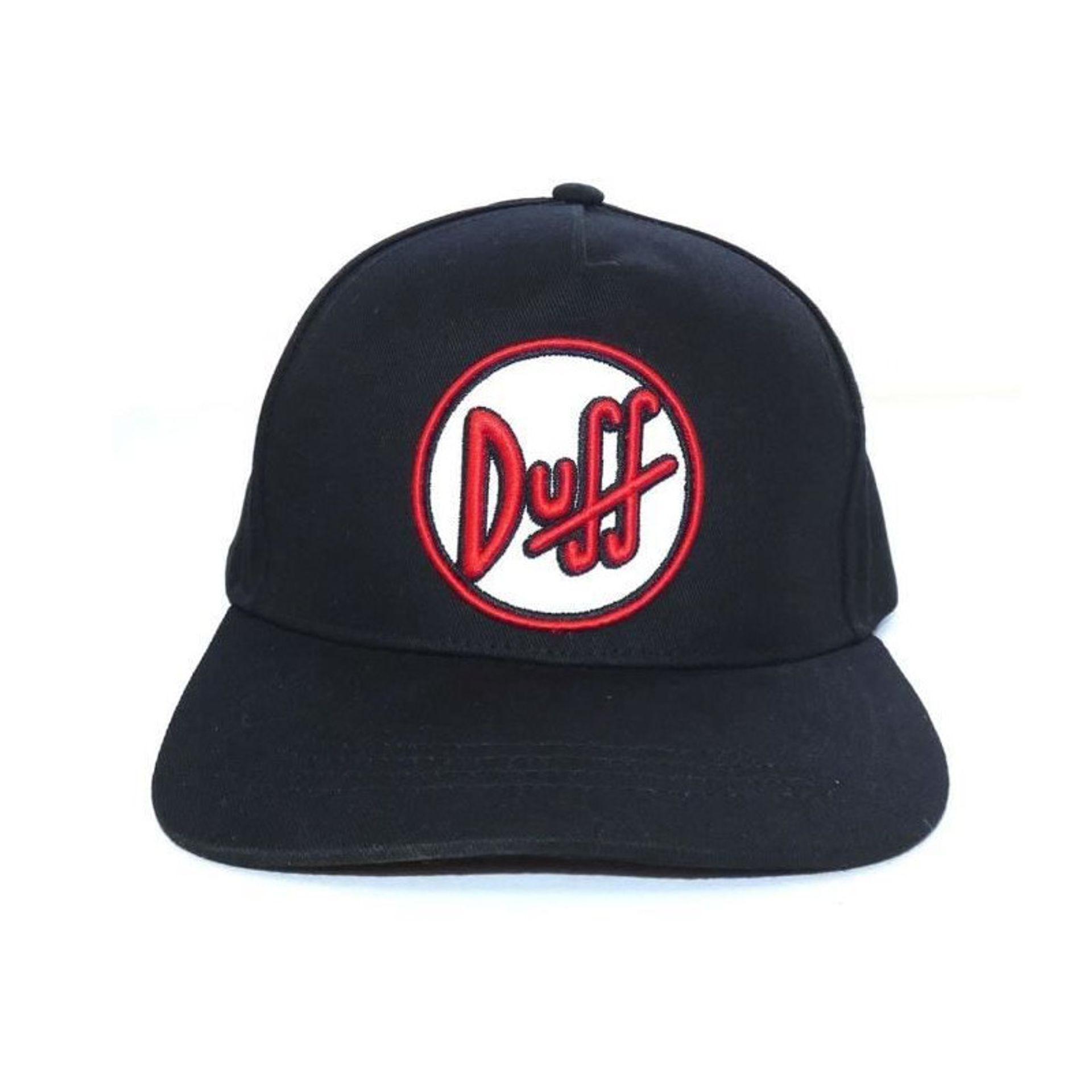 Les Simpson - Casquette de Baseball Noire Logo de Duff