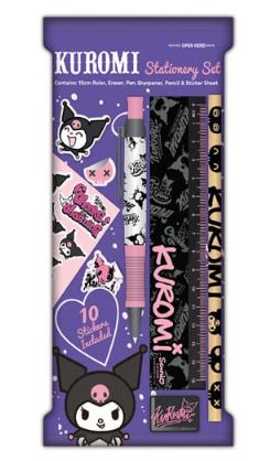 Sanrio set d\'écriture 6 pièces Kuromi