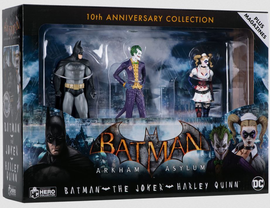 Batman Arkham Asylum Hero Collection - Pack 3 figurines 1/16